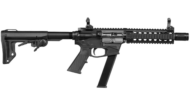 King Arms TWS 9mm Carbine Lite Polymergehuse Gas-Blow-Back 6mm BB schwarz Bild 2