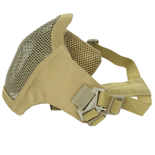 ASG Strike Systems Mesh Mask Airsoft Gittermaske Lower Face tan Bild 4