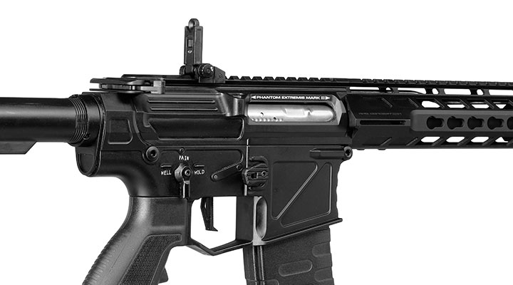 APS Phantom Extremis Rifle MK2 R2 eSilver Edge SDU-MosFet 2.0 Vollmetall S-AEG 6mm BB schwarz Bild 8