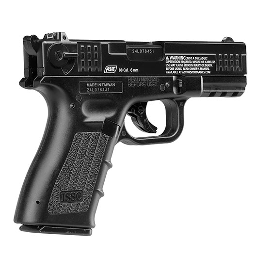 ASG ISSC M22 mit Metallschlitten CO2 BlowBack 6mm BB schwarz Bild 4