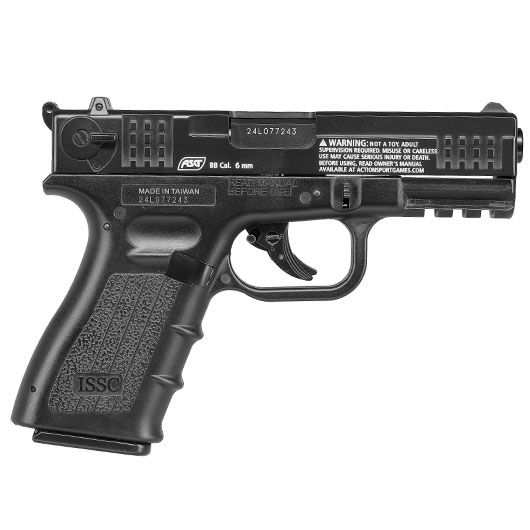 ASG ISSC M22 mit Metallschlitten CO2 NBB 6mm BB schwarz Bild 3