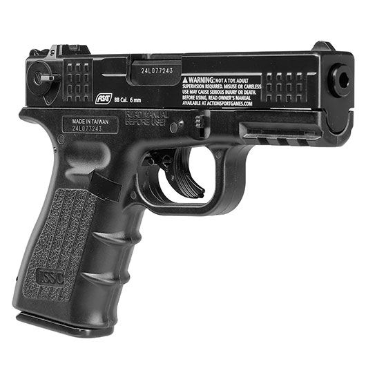 ASG ISSC M22 mit Metallschlitten CO2 NBB 6mm BB schwarz Bild 7
