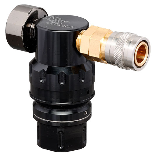 MechLabs Flo Max HPA Regulator schwarz inkl. 39 Zoll Braided Remote-Line schwarz - US-Version Bild 4