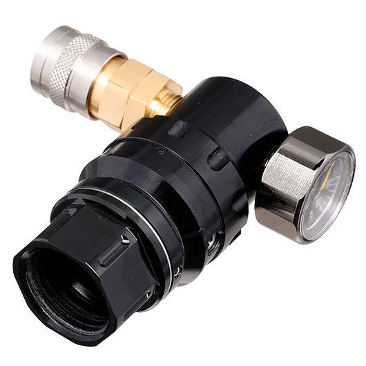 MechLabs Flo Max HPA Regulator schwarz inkl. 39 Zoll Braided Remote-Line schwarz - US-Version Bild 9