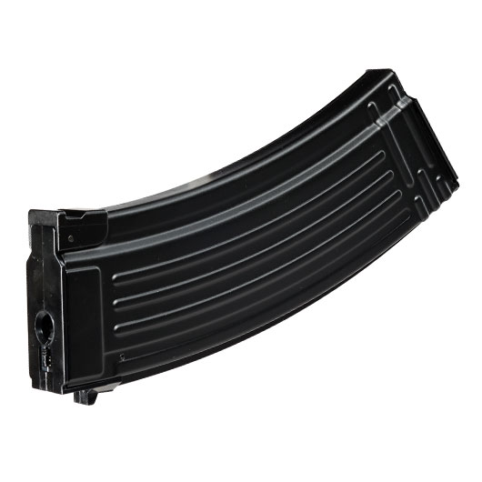 Cyma AK74 Stahlblech-Magazin Mid-Cap 150 Schuss schwarz