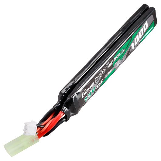 Gens Ace Airsoft LiPo Akku 7,4V 1000mAh 25C / 80C Small Two-Panel Type m. Mini-Tam Anschluss Bild 2