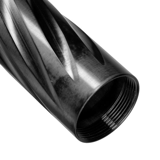 Silverback Edelstahl Twisted-Design Cylinder f. Silverback TAC-41 Serie schwarz Bild 8