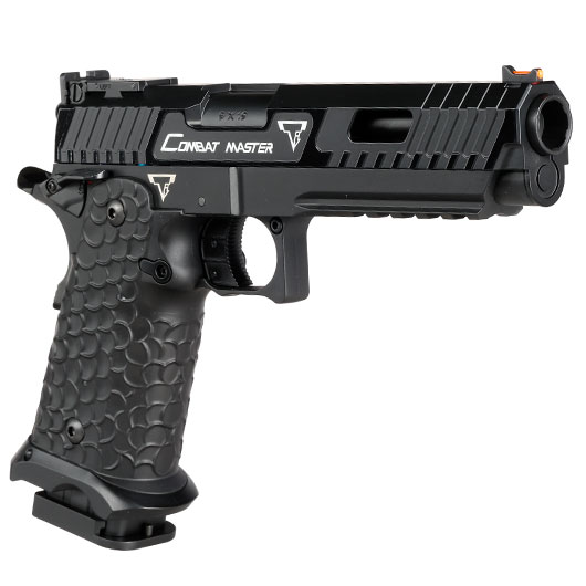EMG / TTI Innovations Combat Master 2011 JW3 mit Metallschlitten Komplettset AEP 6mm BB schwarz - MosFet / LiPo Version Bild 6