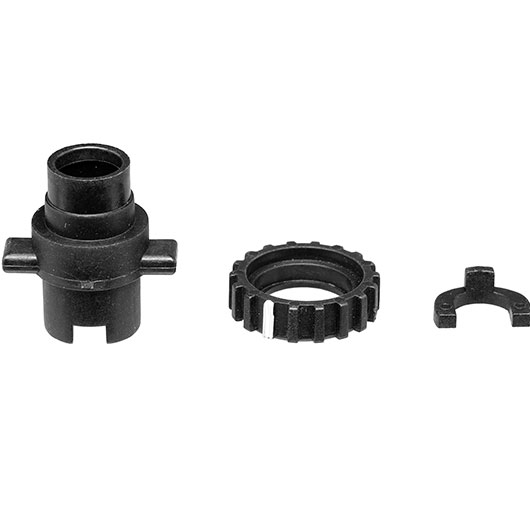 GHK AK GBB Part # GKM-09 Hop-Up Kunststoff Teile Set schwarz Bild 1