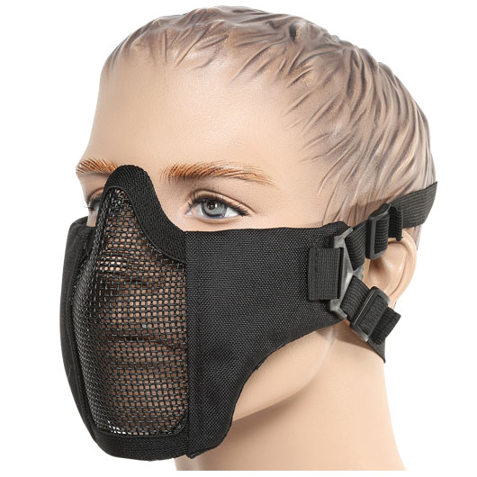 ASG Strike Systems Mesh Mask Airsoft Gittermaske Lower Face schwarz