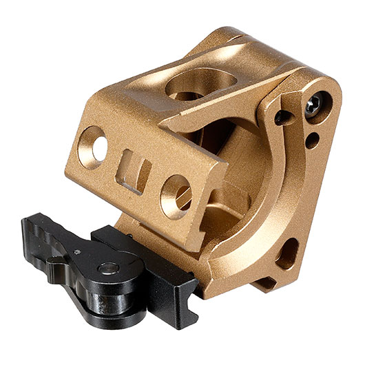 Aim-O Fast FTC Flip To Center QD Mount f. G33 / E33 Magnifier Dark Earth 9037-DE Bild 1