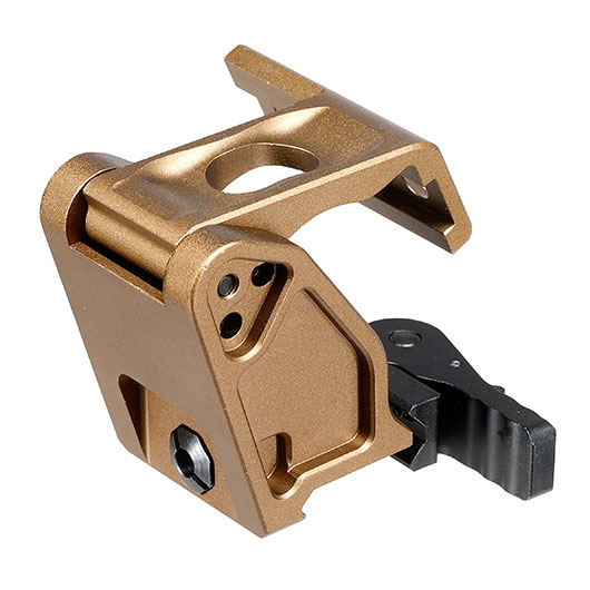 Aim-O Fast FTC Flip To Center QD Mount f. G33 / E33 Magnifier Dark Earth 9037-DE Bild 3