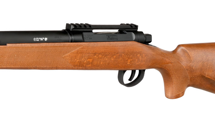 APS / EMG Barrett Fieldcraft Bolt Action Snipergewehr Springer 6mm BB Echtholz / schwarz Bild 7