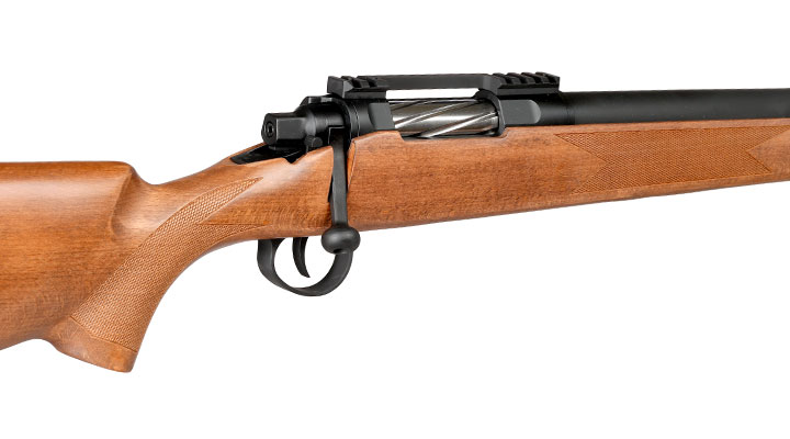 APS / EMG Barrett Fieldcraft Bolt Action Snipergewehr Springer 6mm BB Echtholz / schwarz Bild 8