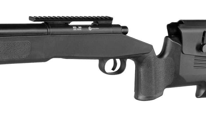 Evolution M40 Bolt Action Snipergewehr Springer 6mm BB schwarz Bild 7