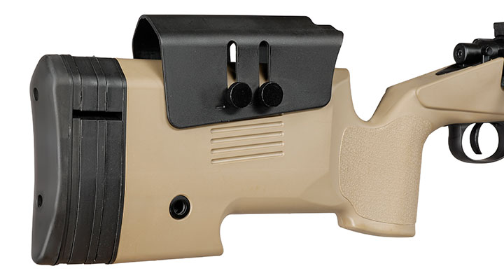 Evolution M40 Bolt Action Snipergewehr Springer 6mm BB tan Bild 10