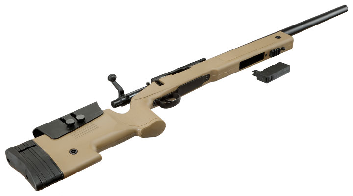 Evolution M40 Bolt Action Snipergewehr Springer 6mm BB tan Bild 5