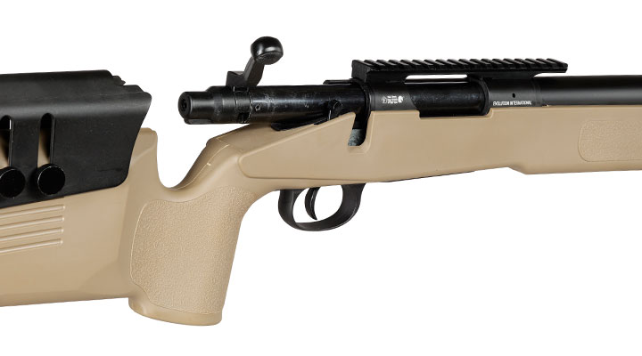 Evolution M40 Bolt Action Snipergewehr Springer 6mm BB tan Bild 9