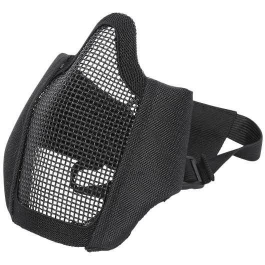 ASG Strike Systems Mesh Mask Airsoft Gittermaske Lower Face schwarz Bild 3