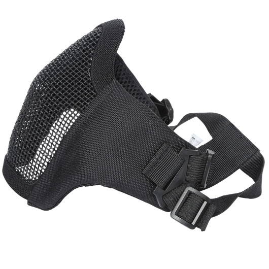 ASG Strike Systems Mesh Mask Airsoft Gittermaske Lower Face schwarz Bild 4