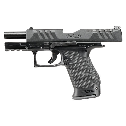 Walther PDP Compact 4 Zoll mit Metallschlitten Gas-Blow-Back 6mm BB schwarz Bild 2