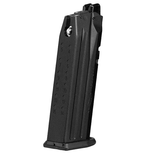 Walther PDP Compact 4 Zoll GBB Magazin 20 Schuss schwarz - Softairgas-Version Bild 1