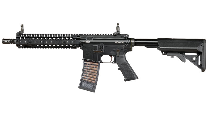 EMG / Cyma Daniel Defense MK18 MOD1 Vollmetall CGS T8-System Gas-Blow-Back 6mm BB schwarz Bild 1