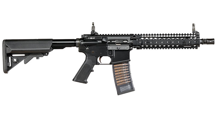 EMG / Cyma Daniel Defense MK18 MOD1 Vollmetall CGS T8-System Gas-Blow-Back 6mm BB schwarz Bild 2