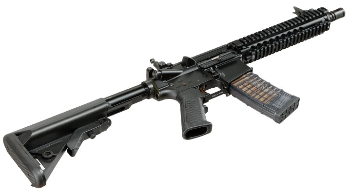 EMG / Cyma Daniel Defense MK18 MOD1 Vollmetall CGS T8-System Gas-Blow-Back 6mm BB schwarz Bild 5