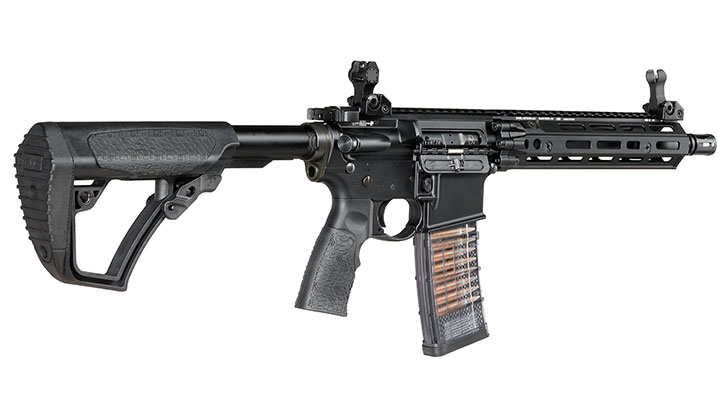 EMG / Cyma Daniel Defense MK18 RIII PDW Vollmetall CGS T8-System Gas-Blow-Back 6mm BB schwarz Bild 3
