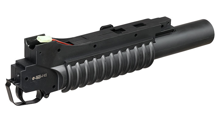 Double Bell M203 Granatwerfer Launcher Springer Softair 6mm BB schwarz Bild 4