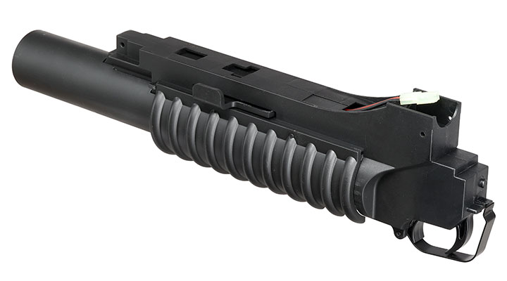 Double Bell M203 Granatwerfer Launcher Springer Softair 6mm BB schwarz Bild 5