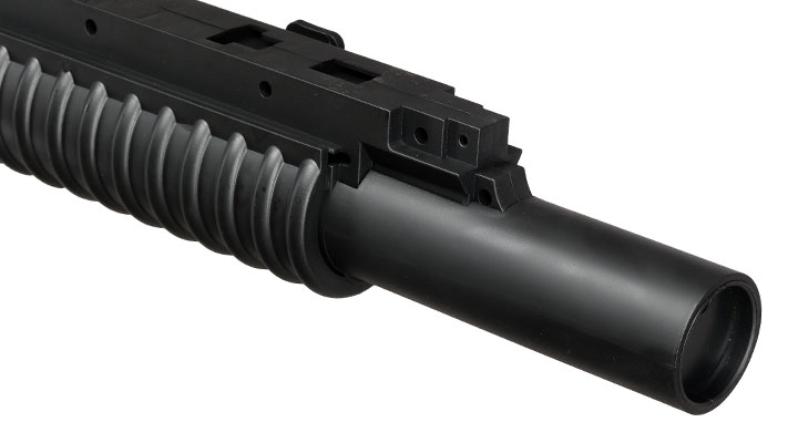Double Bell M203 Granatwerfer Launcher Springer Softair 6mm BB schwarz Bild 7
