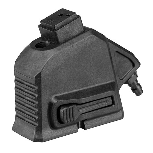 Master Mods HPA & M4 Magazin Adapter f. TM Hi-Capa Serie GBB Magazine schwarz - US Version Bild 4