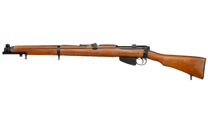 Double Bell Airsoft Lee-Enf. SMLE No.1 MK3 Bolt-Action Springer Gewehr mit Hlsenauswurf 6mm BB Echtholz-Version Bild 1