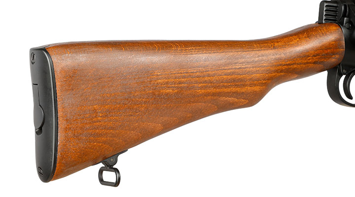 Double Bell Airsoft Lee-Enf. SMLE No.1 MK3 Bolt-Action Springer Gewehr mit Hlsenauswurf 6mm BB Echtholz-Version Bild 10