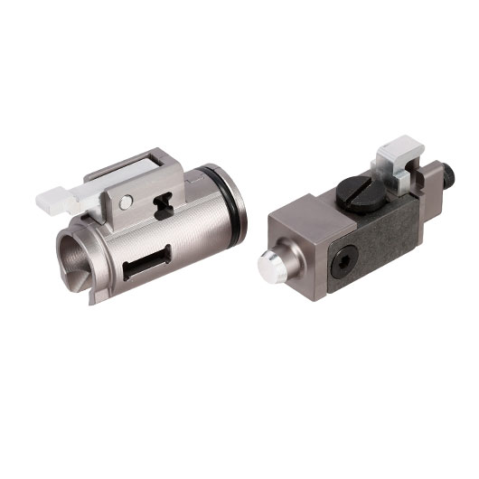 Archwick CNC Aluminium TDC Hop-Up Chamber grau f. TM M4 MWS GBB Gewehre - Type A Avanti Ausfhrung Bild 3