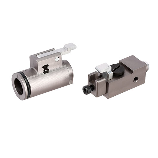 Archwick CNC Aluminium TDC Hop-Up Chamber grau f. TM M4 MWS GBB Gewehre - Type A Avanti Ausfhrung Bild 4