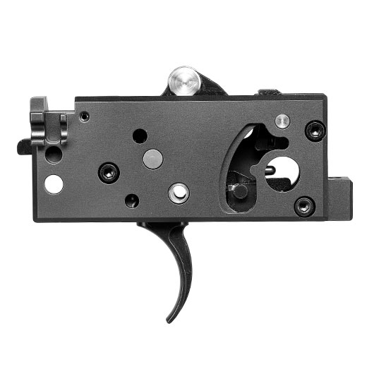 Guns Modify CNC Evo Aluminium Abzugseinheit mit Stahl Innenteile f. Tokyo Marui M4 MWS GBB Serie grau Bild 4