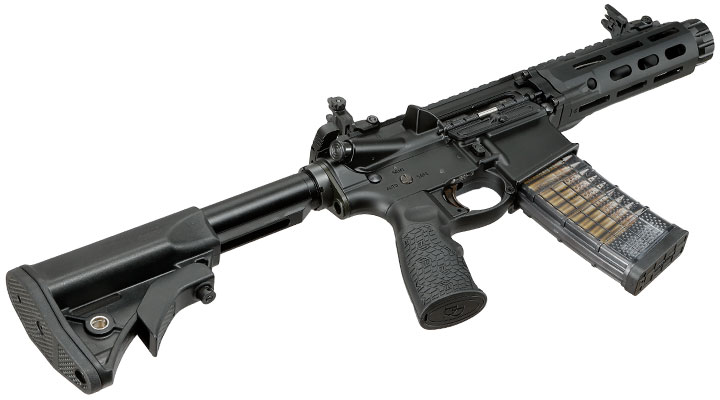 EMG / Cyma Daniel Defense DDM4 300BLK PDW Vollmetall CGS T8-System Gas-Blow-Back 6mm BB schwarz Bild 5
