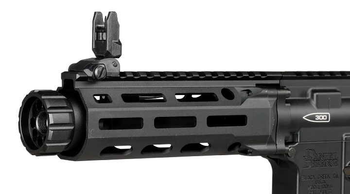 EMG / Cyma Daniel Defense DDM4 300BLK PDW Vollmetall CGS T8-System Gas-Blow-Back 6mm BB schwarz Bild 6
