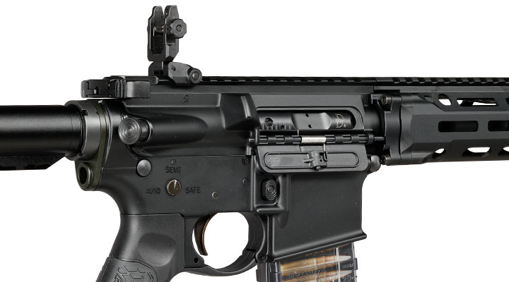 EMG / Cyma Daniel Defense DDM4 300BLK PDW Vollmetall CGS T8-System Gas-Blow-Back 6mm BB schwarz Bild 8