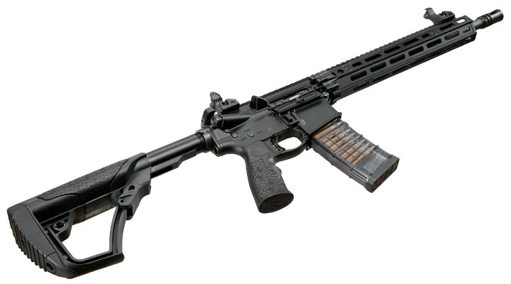 EMG / Cyma Daniel Defense M4A1 RIII Carbine Vollmetall CGS T8-System Gas-Blow-Back 6mm BB schwarz Bild 5