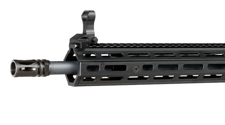 EMG / Cyma Daniel Defense M4A1 RIII Carbine Vollmetall CGS T8-System Gas-Blow-Back 6mm BB schwarz Bild 6