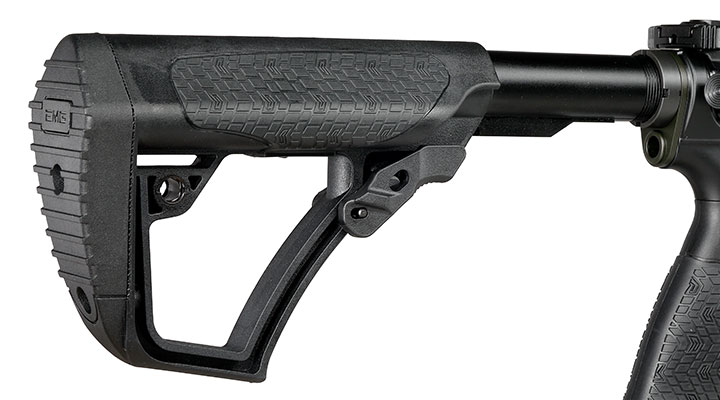 EMG / Cyma Daniel Defense M4A1 RIII Carbine Vollmetall CGS T8-System Gas-Blow-Back 6mm BB schwarz Bild 9