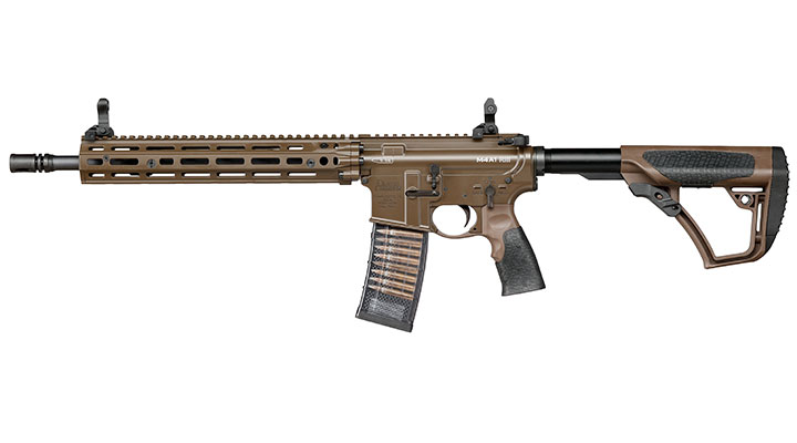 EMG / Cyma Daniel Defense M4A1 RIII Carbine Vollmetall CGS T8-System Gas-Blow-Back 6mm BB braun Bild 1