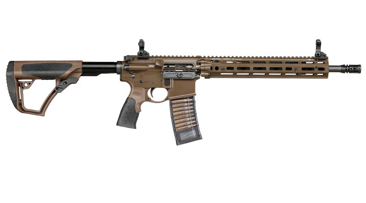 EMG / Cyma Daniel Defense M4A1 RIII Carbine Vollmetall CGS T8-System Gas-Blow-Back 6mm BB braun Bild 2