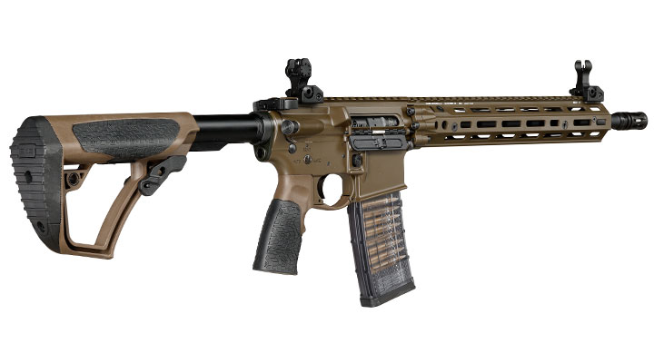 EMG / Cyma Daniel Defense M4A1 RIII Carbine Vollmetall CGS T8-System Gas-Blow-Back 6mm BB braun Bild 3