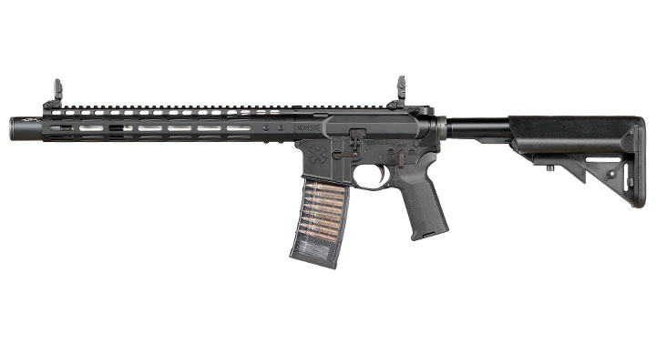 EMG / Cyma Noveske N4 12,5 Zoll GEN3 Vollmetall CGS T8-System Gas-Blow-Back 6mm BB schwarz Bild 1
