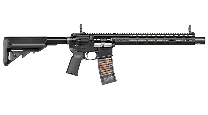 EMG / Cyma Noveske N4 12,5 Zoll GEN3 Vollmetall CGS T8-System Gas-Blow-Back 6mm BB schwarz Bild 2